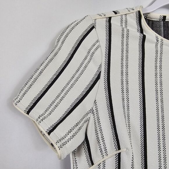 Opening Ceremony Clos Striped A-line Dress Size S - Picture 3 of 13